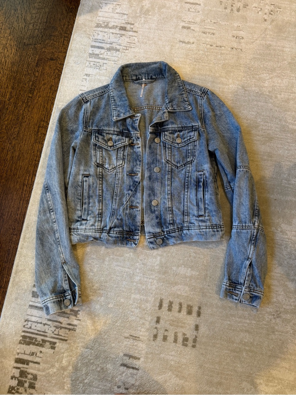 Free People denim jacket